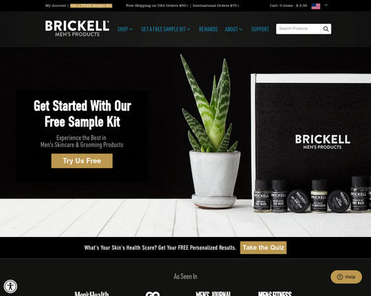 Brickell Mens Products Logo