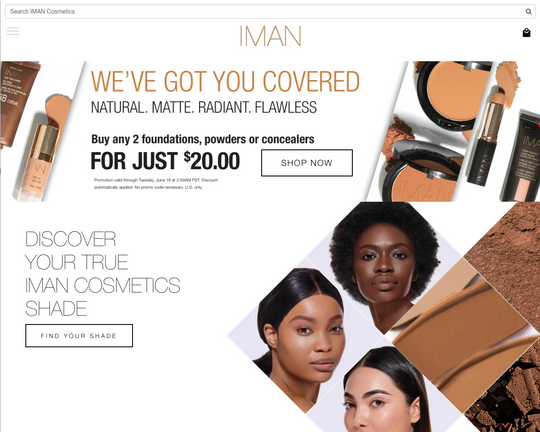 Iman Cosmetics Logo
