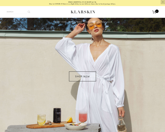 Klarskin Logo