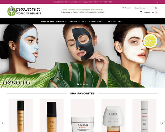 Pevonia Botanica Logo